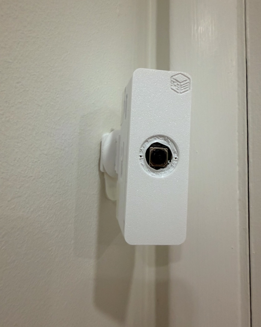 Wide field-of-view camera and status LED